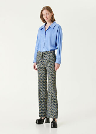 Etro Kadın Siyah Desenli Pantolon 42 It