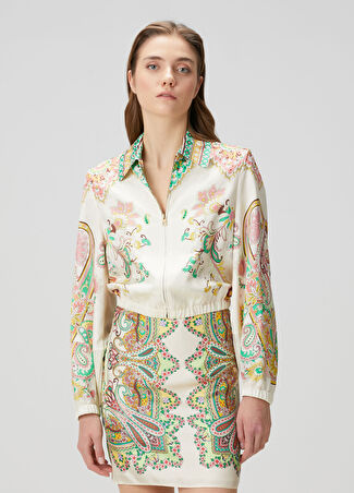 Etro Kadın Şal Desenli Ceket 40 It