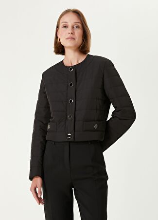 Beymen Collection Collection Kadın Siyah Kapitoneli Ceket 40