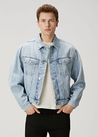 Ck Jeans Erkek Relaxed Lacivert Denim Mont S -1