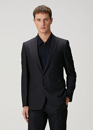 Dolce&gabbana Erkek Martini Lacivert Yün Takım Elbise 54 It -1