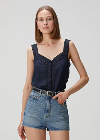 Zadig&voltaire Kadın Lacivert Bluz M