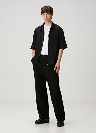 Solid Homme Erkek Siyah Pantolon 44 It