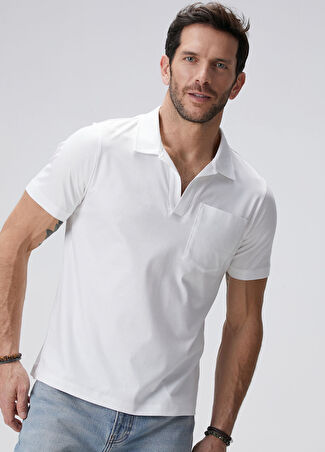 Network Erkek Beyaz T-Shirt S