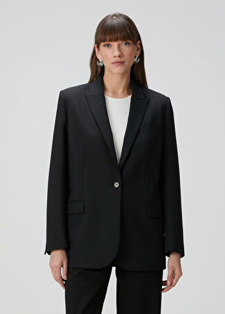 Iro Kadın Chalan Siyah Blazer 38 Fr -1