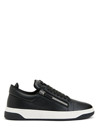 Giuseppe Zanotti Erkek Siyah Deri Sneaker 39.5 -1