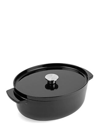 Kitchenaid Siyah Oval Döküm Demir Cere 30 Cm Çok Renkli -1