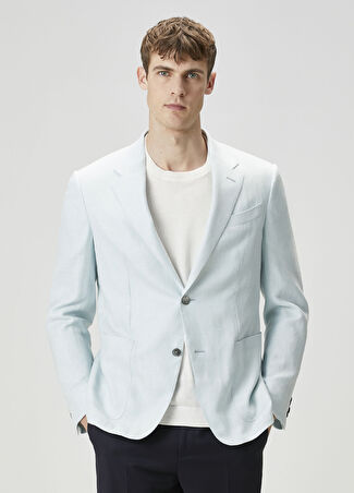 Zegna Erkek Formal Ceket Mavi 50 It