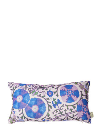 La Casa Antica Mor 50x25 Cm Keten Dekoratif Yastık -1