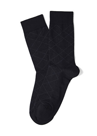 George Hogg Erkek Siyah Çorap