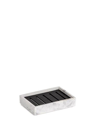 System Bathroom Accessories Mermer Desenli Siyah Katı Sabunluk Çok Renkli -1