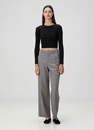 Rag&bone Kadın Andi Gri Desenli Pantolon 2 Us