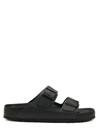 Birkenstock Kadın Arizona Exq Lacivert Deri Terlik Siyah 35