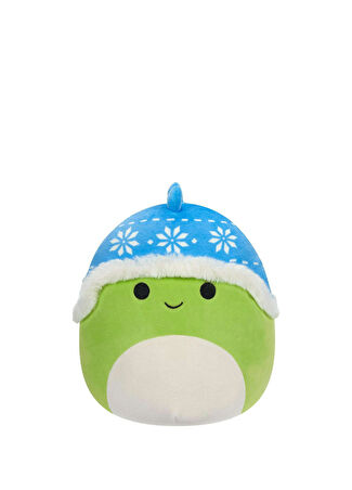 Squishmallows Çocuk Yılbaşı Serisi Dinozor Danny Peluş Oyuncak 13 Cm -1