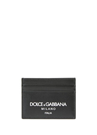 Dolce&gabbana Erkek Siyah Deri Kartlık -1