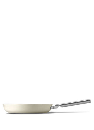Smeg 50 S Style Krem 28 Cm Çelik Tava Bej -1