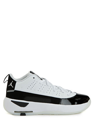 Nike Erkek Jordan Mac Aura 7 Beyaz Siyah Deri Sneaker 41