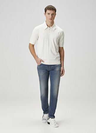 Dolce&gabbana Erkek Skinny Fit Mavi Jean Pantolon Lacivert 56 It -1