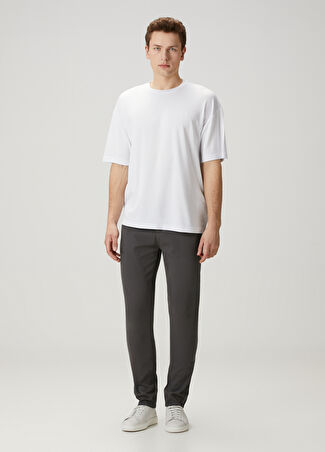 Beymen Club Erkek Slim Fit Antrasit Spor Pantolon Gri 46 -1