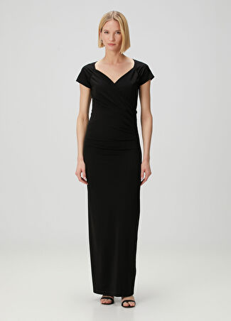 Beymen Collection Collection Kadın Siyah Maksi Elbise S