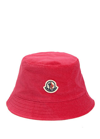 Moncler Kadın Pembe Çift Taraflı Bucket Şapka M