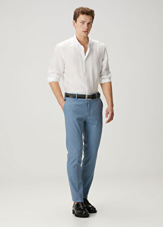 Etro Erkek Mavi Etnik Desenli Pantolon 52 It