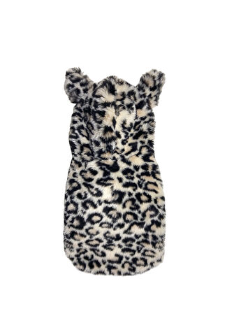 Mer.paww Teddy Leopar Desenli Kedi Ve Köpek Montu 3xl -1