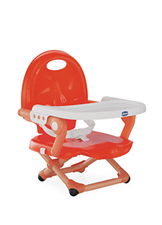 Chicco Bebek Pocket Snack Yükseltici Mama Sandalyesi Kırmızı -1