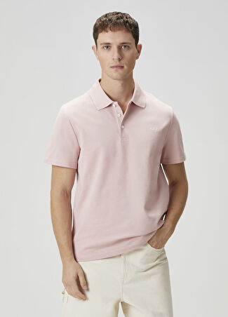 A.p.c.  Erkek Pembe Polo Yaka T-Shirt S