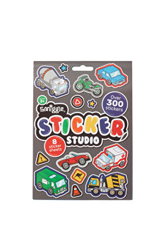 Smiggle Studio Book Etiket Kitabı Gri -1