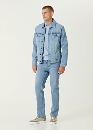 Network Erkek Buz Mavisi Denim Pantolon Gri 29