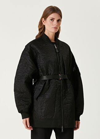 Alpha Industries Kadın Ma-1 Siyah Kapitoneli Bomber Mont M