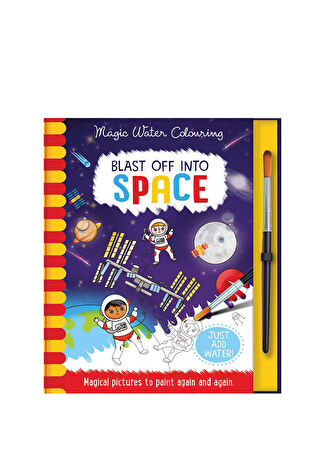 Imagine That Blast Off Into Space Çocuk Yabancı Dil Boyama Kitabı -1