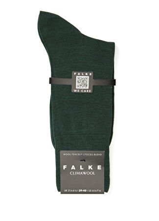 Falke Erkek Haki Desenli Çorap 41-42