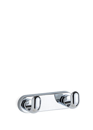 System Bathroom Accessories Krom Duvara Monte Banyo Askısı 100 Mm Gümüş Rengi -1