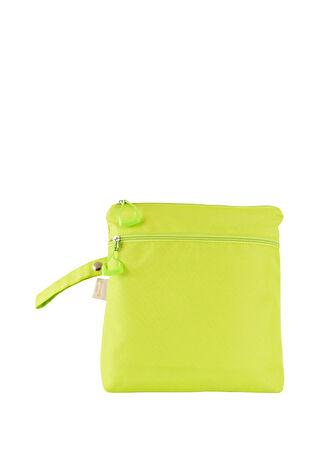 Atelier Bomonti Çocuk Mami Kids Neon Yeşil Çok Amaçlı Bebek Çantası -1