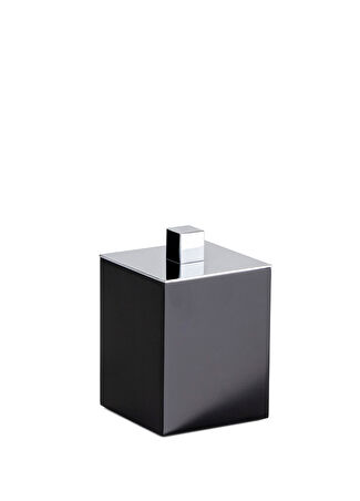 System Bathroom Accessories Mat Siyah Tezgah Üstü Pamukluk -1
