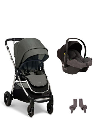 Mamas Papas Bebek Flip Xt 3 Cosmo Harbour Grey Seyahat Sistem Arabası Gri -1