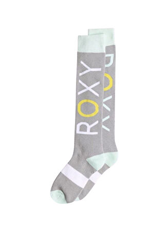 Roxy Kadın Misty Gri Kayak Çorabı M/l -1