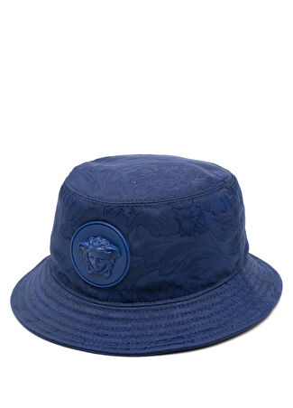 Versace Erkek Çocuk Mavi Bucket Şapka S