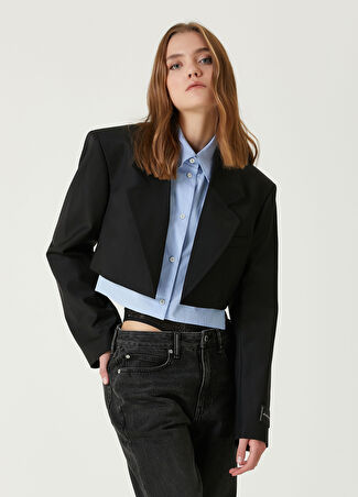 Alexander Wang Kadın Siyah Yün Ceket S/m