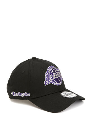 New Era Erkek La Lakers Nba Metallic 9forty Siyah Şapka - 1