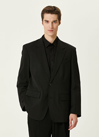 Valentino Erkek Siyah Ceket 48 It