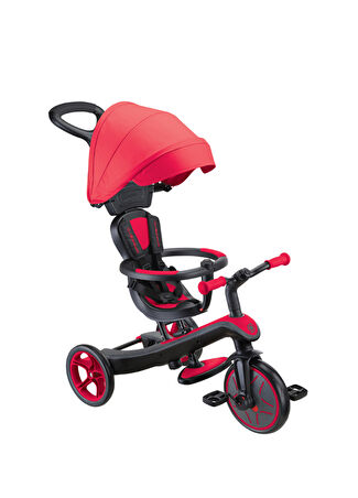 Globber Bebek Explorer Kırmızı 4in1 Çocuk Scooter -1