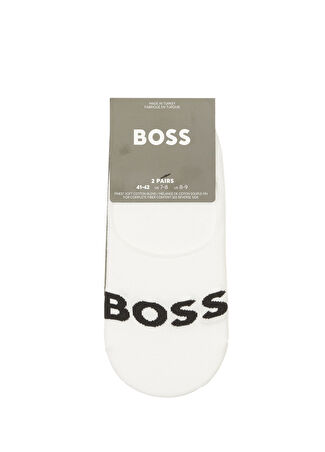 Boss Erkek Beyaz Çorap 39-40