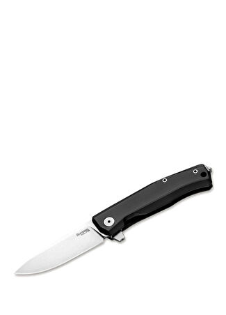 Lionsteel Mt01a Bs Myto Stone Washed M390 Blade Black Alüminyum Handle Çakı Siyah -1