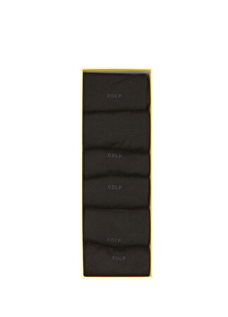 Cdlp Erkek Siyah Çorap Seti 39-41