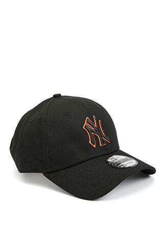 New Era Erkek Team Outline 9forty Neyyan Siyah Şapka -1