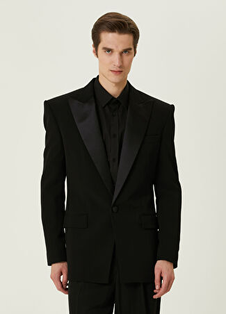 Balmain Erkek Siyah Garnili Ceket M
