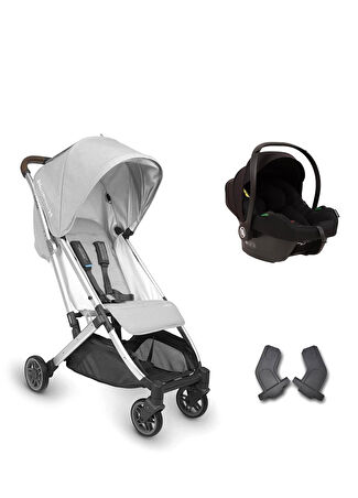 Uppababy Bebek Minu Cosmo Devin Black Gri Seyahat Sistem Arabası -1